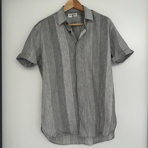 Saint Laurent Grey Button Down